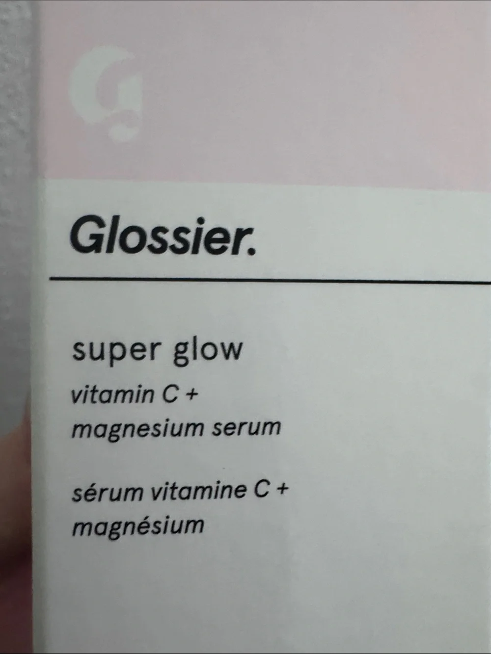 Glossier Super Glow Vitamin C + Magnesium Serum NWT